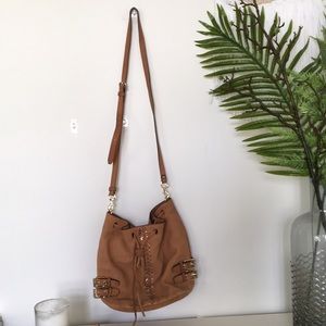 Rebecca Minkoff Nubuck Leather Bucket Bag